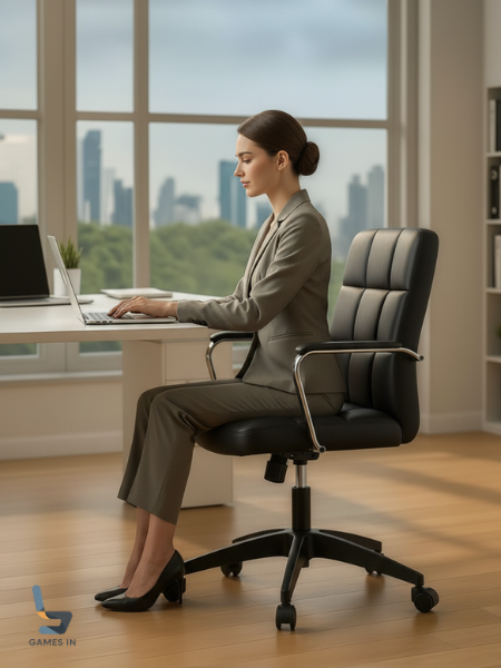 Melhor Custo-Benefício: A Cadeira Giratória para Escritório Fitz Preta é a Cadeira Secretária Giratória Perfeita para um Setup Cadeira Escritório Ergonômica