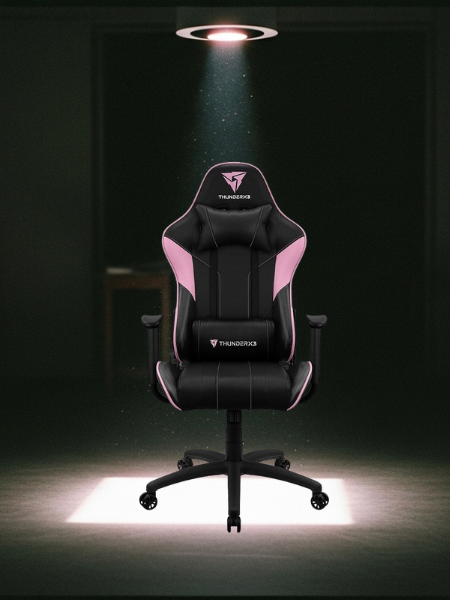 Por que a Cadeira Gamer Rosa EC3 Air Tech é a Melhor Cadeira Para Games de Custo-Benefício em toda a linha de Cadeiras ThunderX3