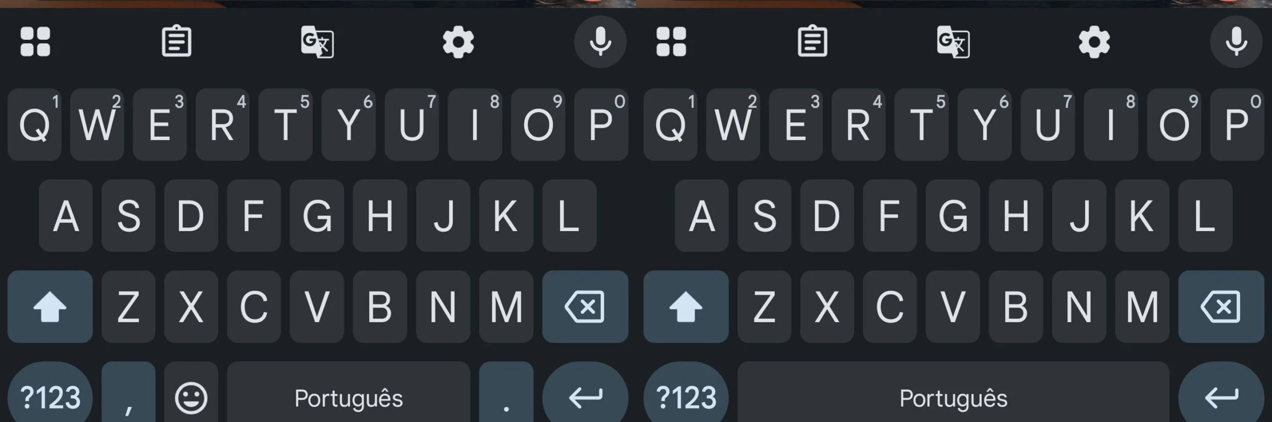 Gboard agora permite ocultar teclas de vírgula e ponto na versão 16.0 - Imagem do artigo