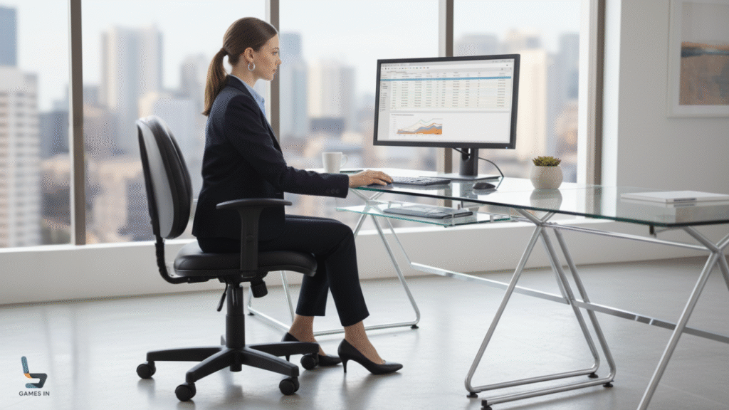 DVL OFFICE, Cadeira Escritório Executiva Comfort - NR 17 Back System