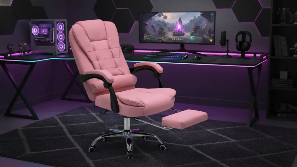 Cadeira Presidente Rosa Python Fly Vale a Pena Conforto e Estilo em 150kg!